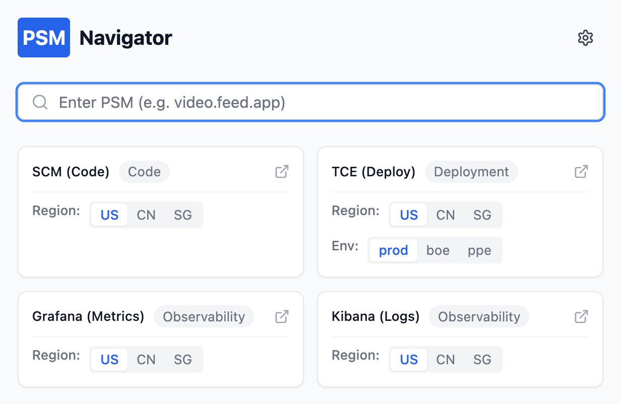 开源一款浏览器插件：通用内部导航工具